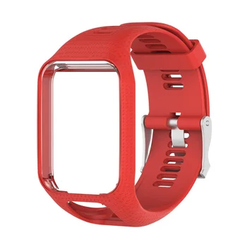 Náhradné Silikónové smart hodinky Kapela Popruh pre TomTom Runner 2 / 3 Spark/3 Šport GPS smart Hodinky