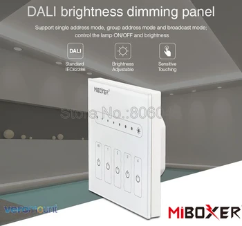 MiBOXER DALI 86 Dotykový Panel Drightness Stmievanie Inteligentný LED Stmievač, Radič DP1 pre LED Pásy