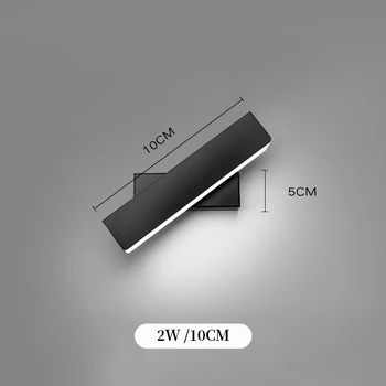 Moderný Minimalistický Tvorivé Spálňa Posteli Nástenné svietidlo 10 cm/26 cm/30 cm 360 stupňov Otočná Nástenné svietidlo pre Výzdobu