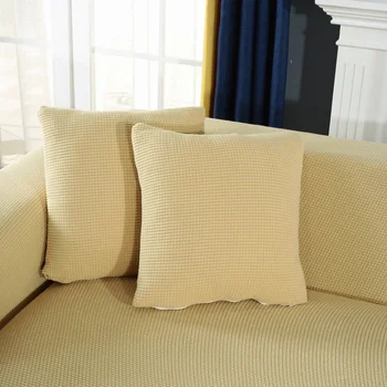 Jednofarebné Úsek rohová sedačka sa vzťahuje na obývacia izba pružný spandex poťahy gauči kryt úsek gauč uterák Dve/Tri sedadlá