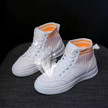 2019 nové moduly biela Cestovanie topánky ženy čipky jediné topánky, bežecké tenisky pre Ženy zapatillas deportivas mujer
