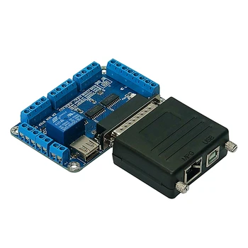 MACH3 CNC USB na Paralelný Port LPT Converter Adaptér 6 Os Radič mach3 Parallet Port USB pre cnc frézke