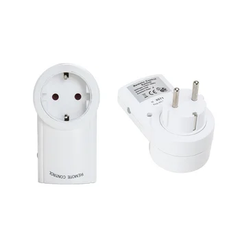 EÚ Smart Zásuvky Diaľkového Ovládania elektrickej Zásuvky 433mhz bezdrôtový Spínač svetiel Konektor Smart Home Siete EÚ Plug Podporu Broadlink RM4 Pro