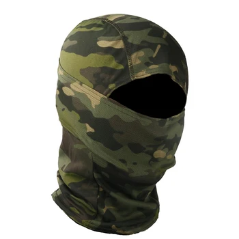 Taktické Kamufláž celotvárová Maska CS Hra Army Lov na Koni Športové Prilby Podšívka Spp Vonkajšie Vojenské Teplá Kapota