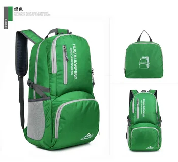 40 L Ľahká Skladacia Taška Ultralight Praktický Cestovný Batoh Nepremokavé Vonkajšie Šport, Turistiku, Camping, Cestovné Tašky na Koni