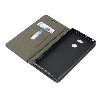 Pu Kožené Book obal Pre Sony Xperia XA2 Ultra Flip Telefónu obal Pre Sony Xperia XA2 Obchodného Prípadu Mäkké Tpu Silikónové Zadný Kryt