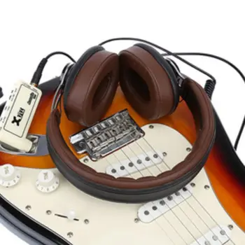 1pc Gitara Konektor Mini Prenosné Dobiť Elec Headphone Amp Zosilňovač Akustické/ Rock/ Metal/ Delay/