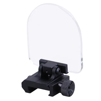 Chránič Airsoft Red Dot Sight Rozsah Riflescop Transparentné Nepriestrelný Objektív Protector