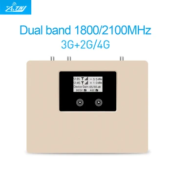 Špeciálna Ponuka! Dual Band 1800/2100MHz, 2G, 3G, 4G Mobilný Signál Booster Mobilný Telefón Opakovač Signálu Mobilného Signálu Celulárnej siete Zosilňovač
