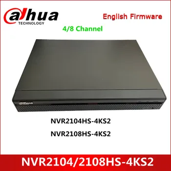 Dahua NVR NVR2104HS-4KS2 NVR2108HS-4KS2 4/8 Kanál Kompaktný 1U Lite 4K H. 265 Network Video Recorder