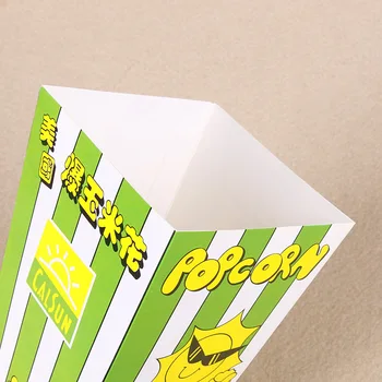 Dlho Preč Balenie Cartoon Popcorn Papier Kontajner Popcorn Boxy, Tašky Svadby, Narodeniny Dekorácie Deti Strany Liečbu Boxy