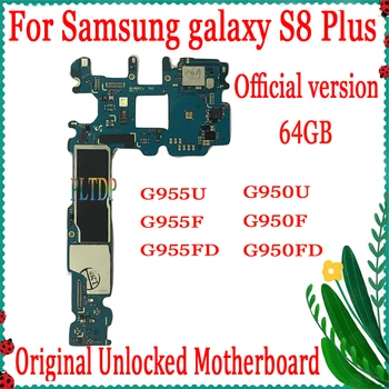 Doprava zadarmo,Oficiálna verzia pre Samsung Galaxy S8 Plus G955U G955F G955FD G950U G950F G950FD základnej Dosky, s plnou čipy