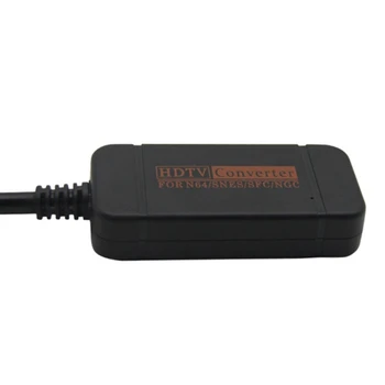 720P HDMI Prepínač Converter HDTV Video Kábel Pohodlné Splitter Pre NGC N64 SNES SFC Herné Konzoly Konverzie