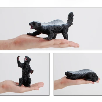 Jeden Kus Simulované Zvieratá Akcie Obrázok Hračky Darček pre Deti Med Jazvec Skunks Model Široký Život Modely Deti Hračka Údaje