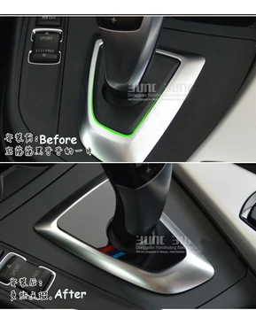 Akryl M napájanie výkon Auta radiacej dekorácie-nálepky na BMW 2013-2016 radu 3 F30 F35 118i 316i 320i 328i