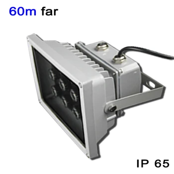 Nočné Videnie Asistent pre IP kamery priemyselné bezpečnostné systémy 9W 850nm 90degree Pomocné IR lampy, Hikvision