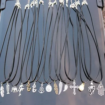 50Pcs Nepremokavého Náhrdelník Kábel so Sponou pre Väčšinu Náhrdelník Náramok Šperky Robiť