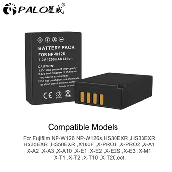 Pre Fuji NP-W126 NP W126 NP-W126S W126S Batérie +LCD Duálny Nabíjačka Fuji X-Pro1 XPro1 X-T1 XT1,HS30EXR HS33EXR X-PRO1