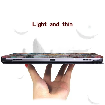 Kamufláž Série Tablet Cover obal pre Samsung Galaxy Tab A (2019) T290 T295 Nové Shockproof Kožené Stojan Flip Ochranné puzdro