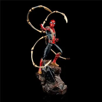 23 CM Marvel Avengers Spiderman Železa Spider PVC Akcie Obrázok Modelu Superhrdina Hračka Bábika