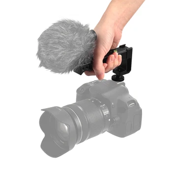 Andoer Fotoaparát Rukoväť Top Grip rukoväť Rukoväť s Dvojitou Studenej Obuvi Základňu pre Canon EOS Nikon, Sony A7 A9 Pentax Olympus DSLR