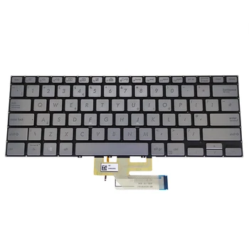OVY UK podsvietená klávesnica pre ASUS zenbook flip 14 UX462 UX462DA UX462FA striebro šedá náhradná klávesnica 0KNB0-262NUK00 predaj