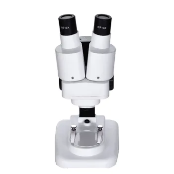 Binokulárne Stereo Mikroskopom 20X/40X LED Svetlá PCB Spájkovanie Nástroj Mobilný Telefón Oprava pre Deti