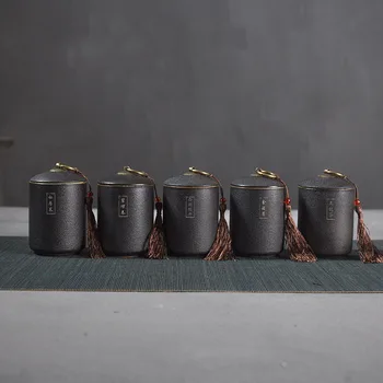 Zapečatené Čaj Skladovanie Filter Pevných Čaj Package Jar Strapec Dekoratívne Potravín Kontajner Kuchyňa Prášok Nádrž Korenie Skladovanie Jar