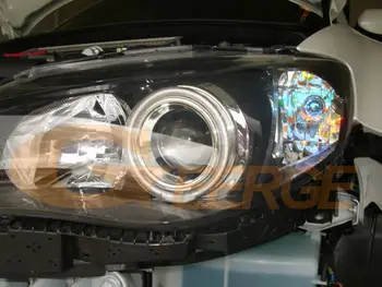 Pre Subaru Impreza WRX STI, 2008 2009 2010 2011 2012 2013 Vynikajúce Ultra svetlé CCFL Angel Eyes Halo Krúžky denného Svetla