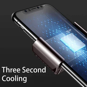 Mobilný Telefón Chladnejšie Hra Chladiaci Ventilátor Chladiča Audio Aux Radiátor Pre iPhone 11 pre Samsung Xiao 10 Smartphone bez Batérie