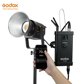 Godox FV150 150W FV200 200W High Speed Synchronizáciu Blesku LED Svetlo so zabudovanou 2.4 G Bezdrôtový Prijímač + Diaľkové Ovládanie