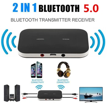 B6 Bezdrôtový o Bluetooth Adaptér Dostane Prenášať 5.0 Bluetooth Vysielač, Prijímač, Vysielač Bluetooth Prijímač