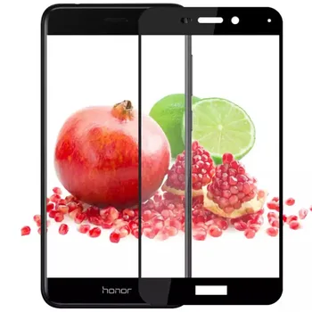 2 ks Tvrdeného Skla Pre Huawei Honor 6c Pro Prípade Úplné Pokrytie Screen Protector Ochranná Bezpečnosti Tremp Na Honer 6cpro V9 Hrať 5.2