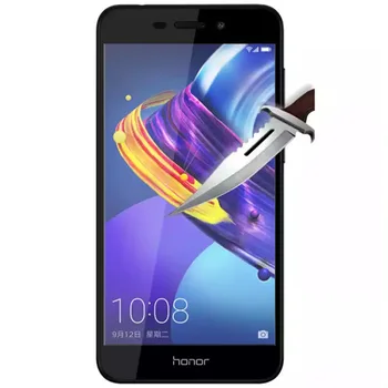 2 ks Tvrdeného Skla Pre Huawei Honor 6c Pro Prípade Úplné Pokrytie Screen Protector Ochranná Bezpečnosti Tremp Na Honer 6cpro V9 Hrať 5.2