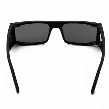 JASPEER Módne Obdĺžnik Malé slnečné Okuliare Ženy 2019 Luxusné Značky Black Mirror Jasný Objektív Jeden Kus Punk Mužov Gafas Odtiene UV400