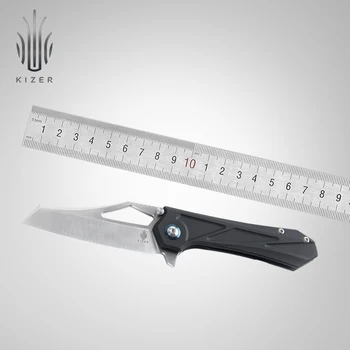 Kizer skladací vreckový nôž black titán nôž outdoor camping nástroje KI4529 Maestro