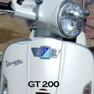 Motocykel Chrome Krídla Logo Výbava Prípade Piaggio Vespa GS150 GS160 SS180