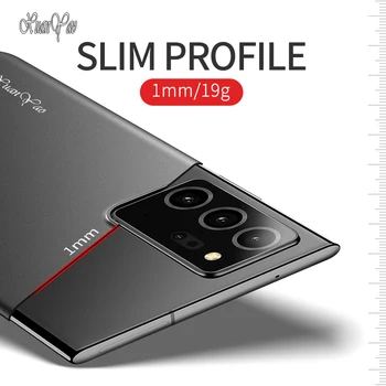 XUANYAO puzdro Pre Samsung Galaxy Note 20 Plus 20 Ultra Prípade Slim Matný Coque Pre Samsung Poznámku 20 Ultra Lite Prípade Matné Pevného PC