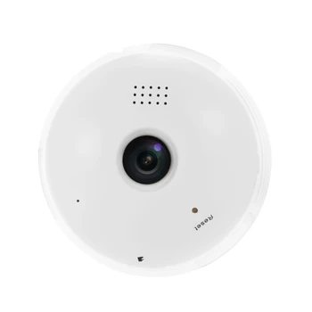 Full HD 2MP Wifi Žiarovky CCTV Kamera 360 Stupeň Krytý 1920*1080P VR Panorámy Bezdrôtovej Siete Wi-fi Fotoaparátu obojsmerné Audio Cam