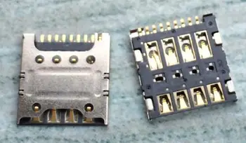 100ks/veľa pre LG G2 E980 E988 F320 D415 E985t F240 micro sim karty zásuvka konektor