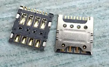 100ks/veľa pre LG G2 E980 E988 F320 D415 E985t F240 micro sim karty zásuvka konektor