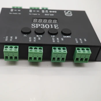 SP301E Syn signál Programovateľné Pixelov LED Regulátor Pre WS2811 WS2813 WS2812B SK6812 APA102 Pixelov LED Pásy Panel svetlo,DC5-24V
