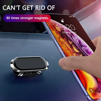 Magnetické Telefón Držiak na Palubnú dosku Kovové Magnet GPS držiak do Auta Mini Pás Tvar Stojan do Auta Pre iPhone 11 pro Samsung Xiao