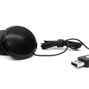Stereo Všesmerového Vyzdvihnutie Kondenzátora Mikrofón Mic USB Konektor pre Hlasový Chat Zhromaždenia Obchodnej Konferencie Ploche Počítača