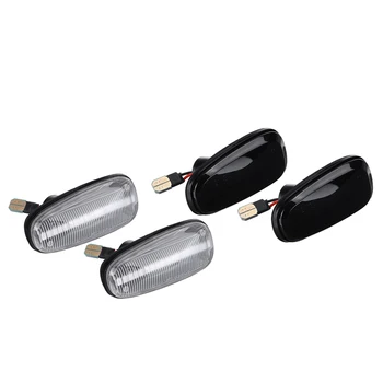 2x Dynamické LED Strane Marker Tečie Zase Signál Strane Repeater Lampa Sekvenčné Blinker pre pre Opel Zafira A 99-05 pre Astra G