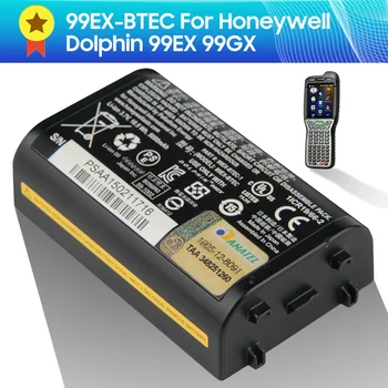 Originálne Náhradné Batérie 99EX-BTEC pre Honeywell Dolphin 99EX 99GX Batérie 5000mAh 18.5 Wh 3,7 V