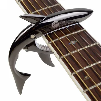 Žralok Gitara Capo String Capotraste Violao pre Akustické Elektrické Guitarra Basy 6 Strún