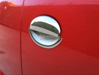 Príslušenstvo Pre Peugeot 206 CITROEN C2 Dverí Rukoväť Miska Vložiť Trim a Kryt Rámu Panel Chrome Auto Styling