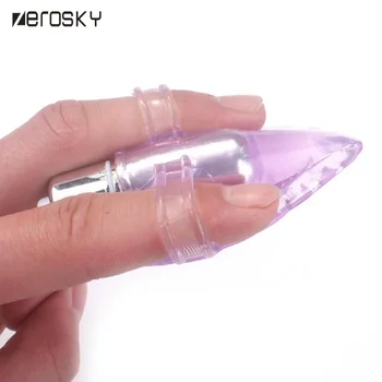 Zerosky Prst, Vibrátor Jazyk Upozorňuje Klitoris Klitorisu Stimulátor G-bodu Vyvrcholenie Masér Sexuálne Hračky pre Ženy, Ženský