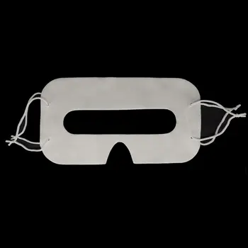100KS/VRECKO Bielej netkanej Textílie Oko Podložky Jednorazové Hygienické Oko Patch Pleťová Maska pre HTC Vive PlayStation 3D Virtuálne Realit